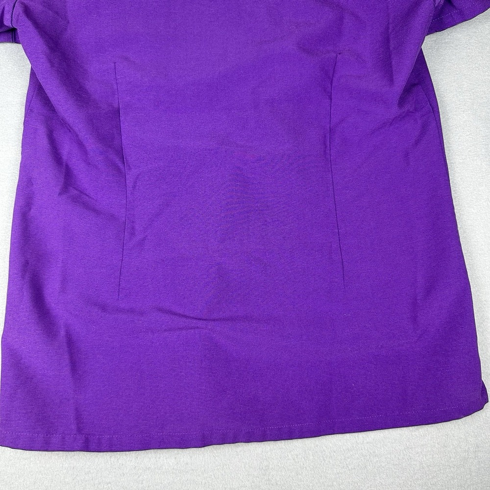 FIGS Women's Catarina One Pocket Scrub Top XS Technical Collection Ultra Violet - Picture 8 of 11